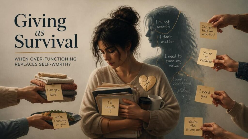 Giving as Survival: When Over-Functioning Replaces Self-Worth?