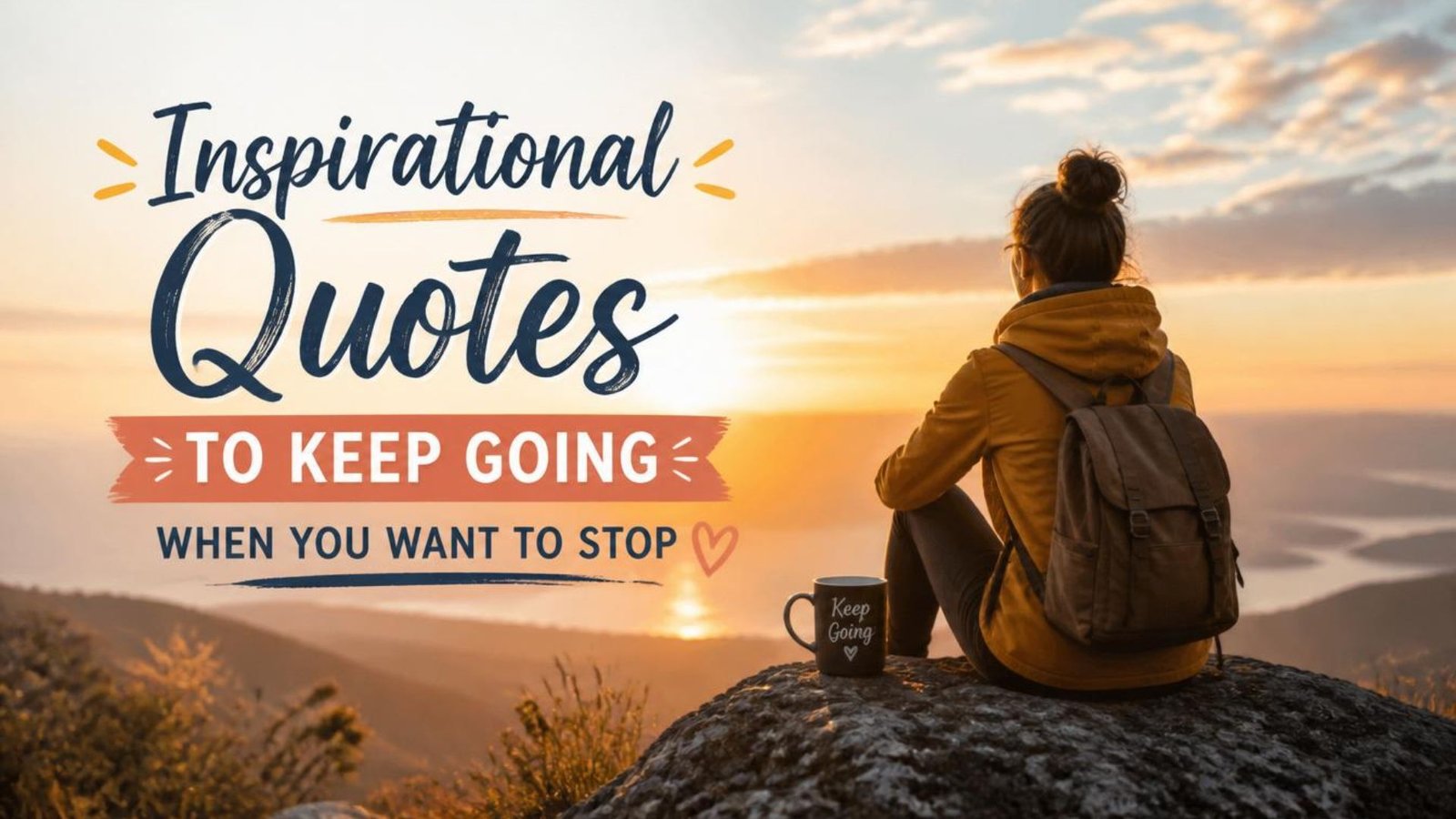 Inspirational Quotes to Keep Going When You Want to Stop