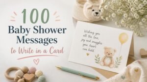 100 Baby Shower Messages to Write in a Card