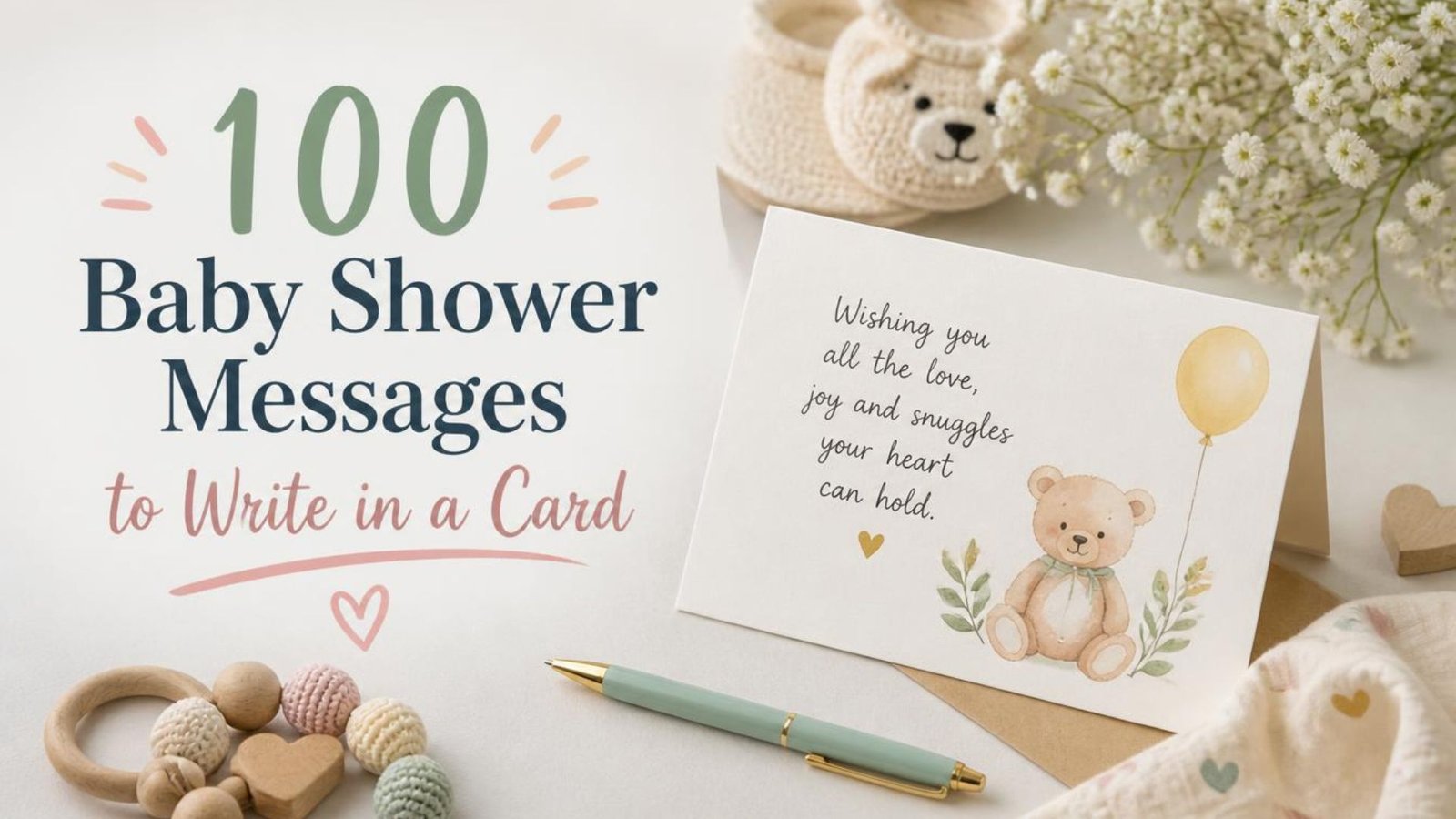 100 Baby Shower Messages to Write in a Card