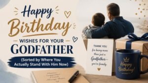 140 Happy Birthday Wishes for Your Godfather (Sorted by Where You Actually Stand With Him Now)