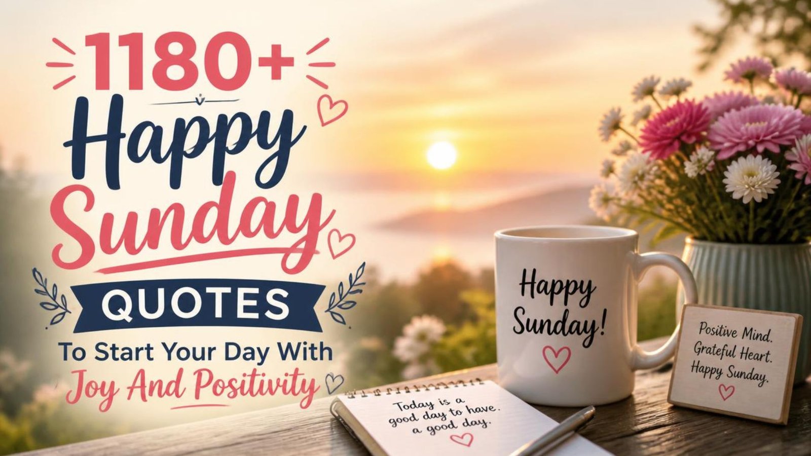 180+ Happy Sunday Quotes To Start Your Day With Joy And Positivity