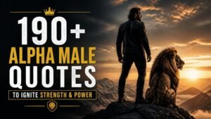 190+ Alpha Male Quotes To Ignite Strength & Power