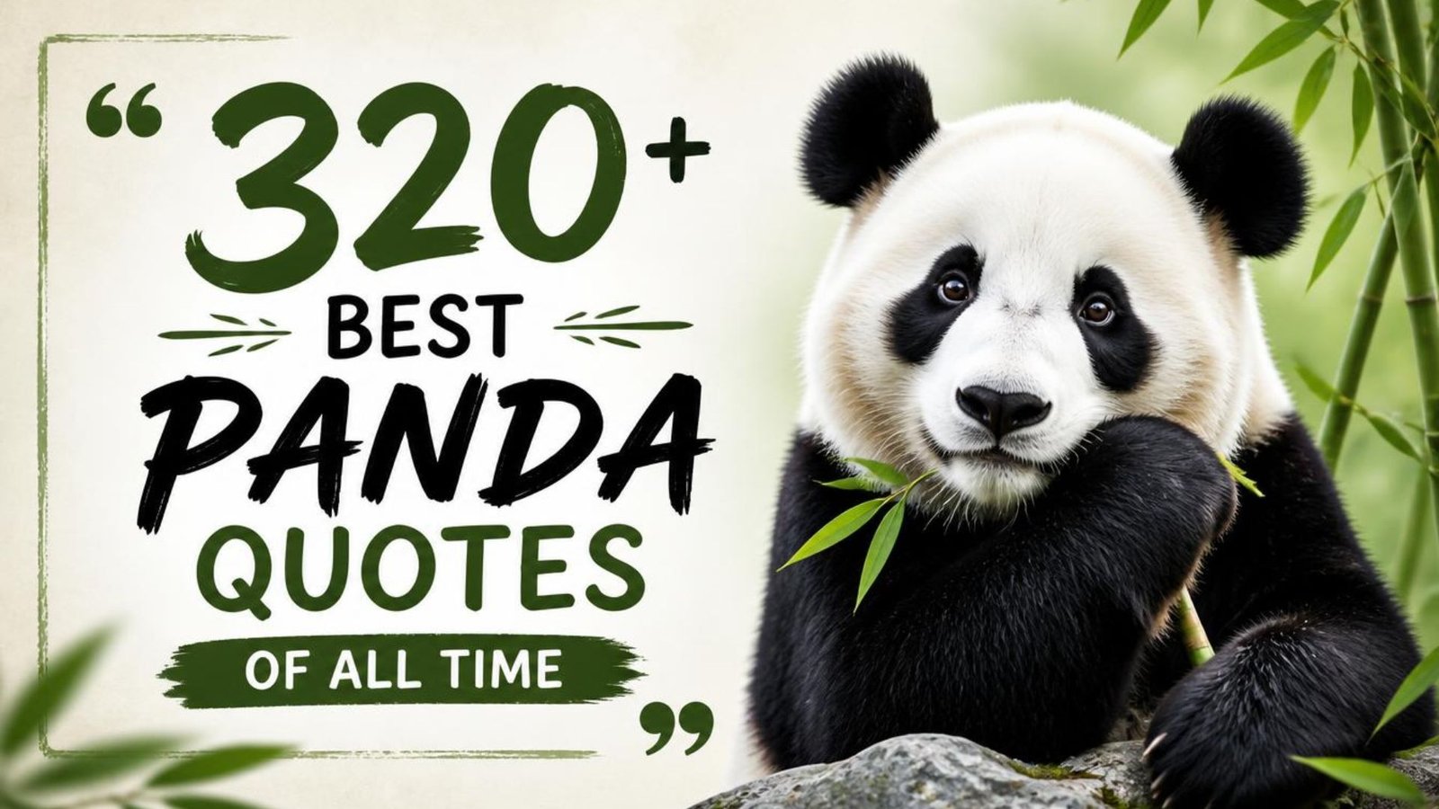320+ Best Panda Quotes Of All Time