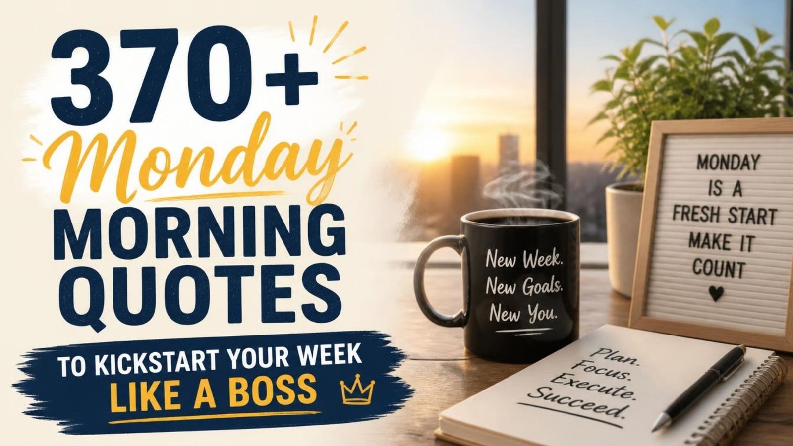 370+ Monday Morning Quotes To Kickstart Your Week Like A Boss