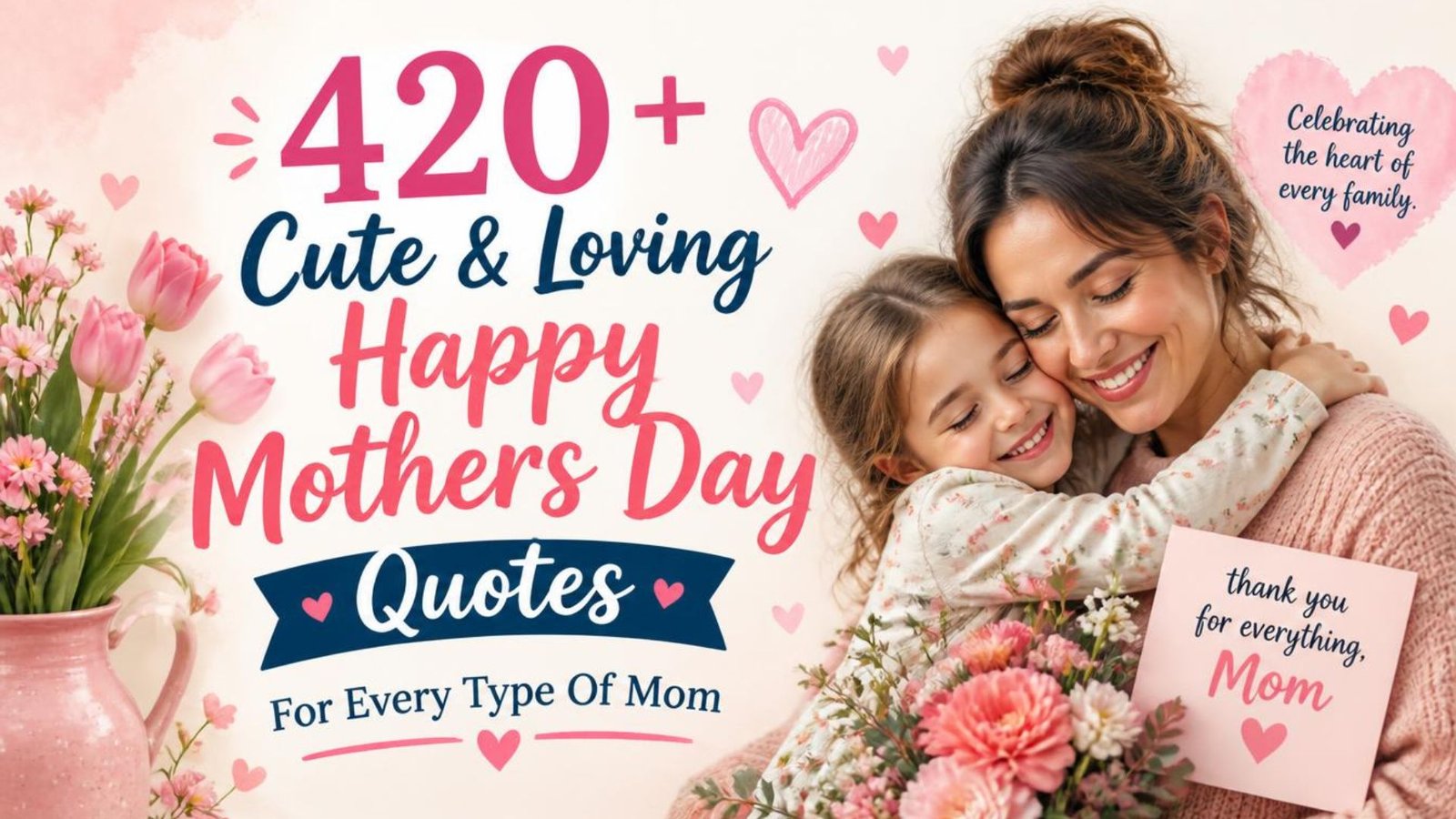 420+ Cute & Loving Happy Mothers Day Quotes For Every Type Of Mom