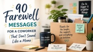 90 Farewell Messages for a Coworker (That Don't Sound Like a Memo)