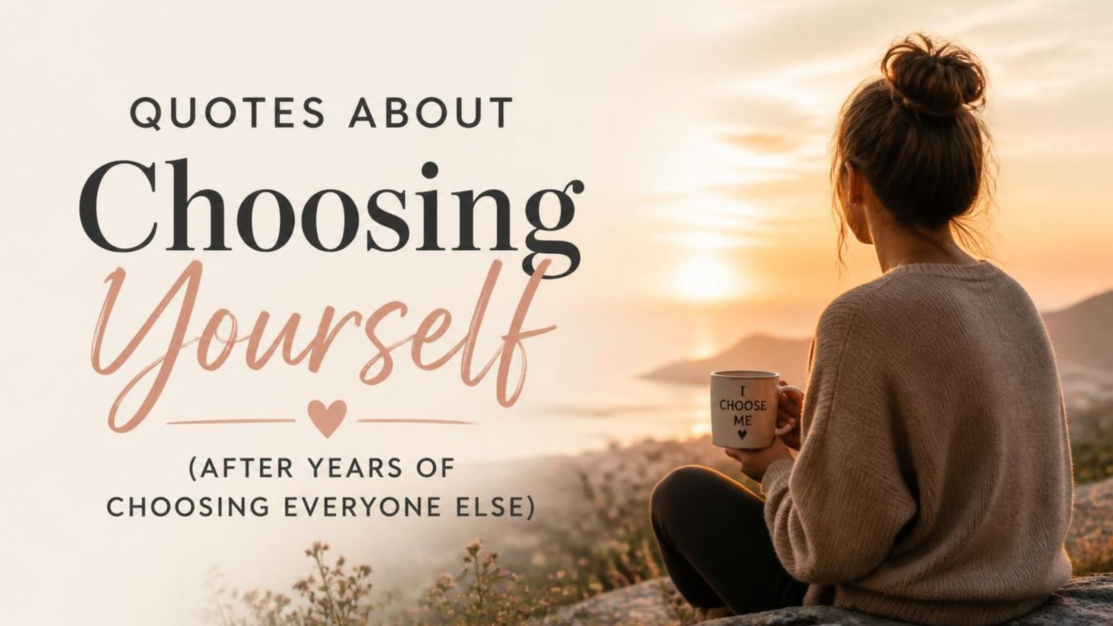 Quotes About Choosing Yourself (After Years of Choosing Everyone Else)