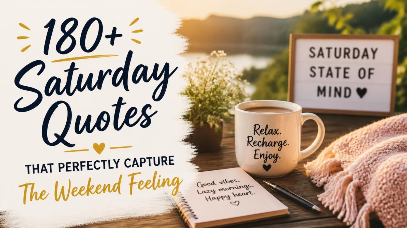 180+ Saturday Quotes That Perfectly Capture The Weekend Feeling