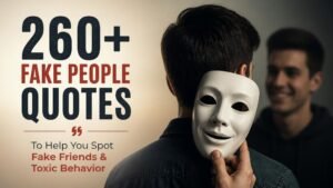 260+ Fake People Quotes To Help You Spot Fake Friends & Toxic Behavior
