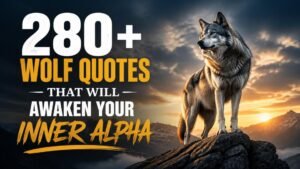 280+ Wolf Quotes That Will Awaken Your Inner Alpha