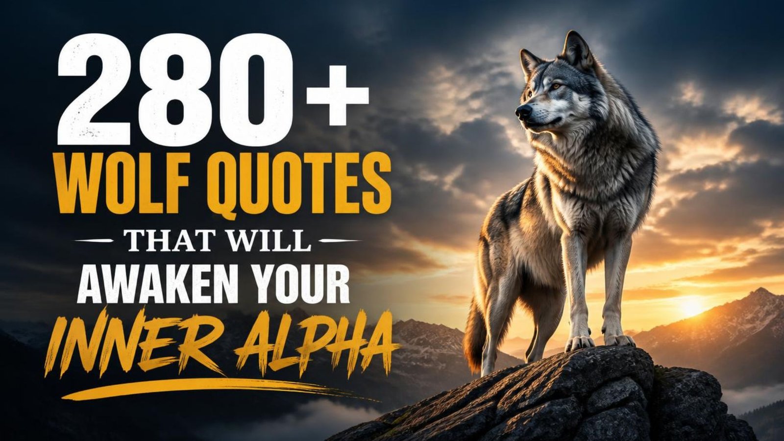 280+ Wolf Quotes That Will Awaken Your Inner Alpha