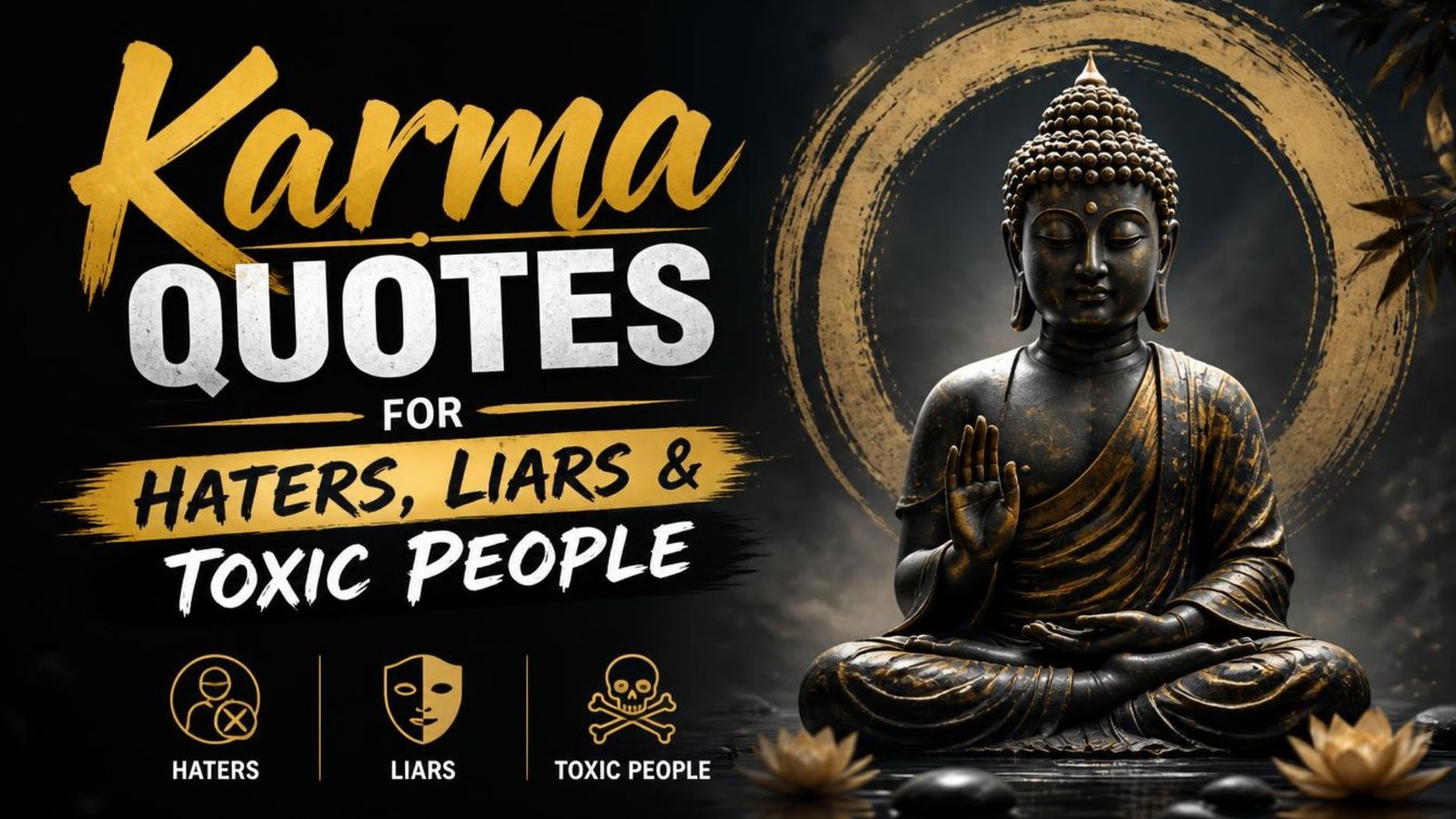 360+ Karma Quotes For Haters, Liars & Toxic People