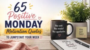 65 Positive Monday Motivation Quotes to Jumpstart Your Week
