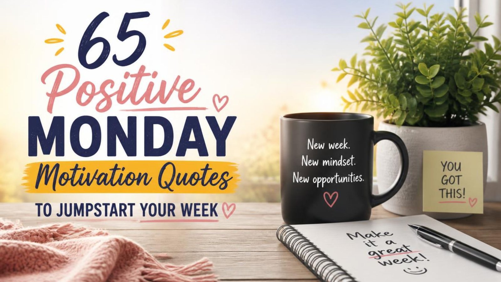 65 Positive Monday Motivation Quotes to Jumpstart Your Week
