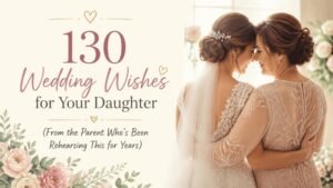 130 Wedding Wishes for Your Daughter (From the Parent Who's Been Rehearsing This for Years)