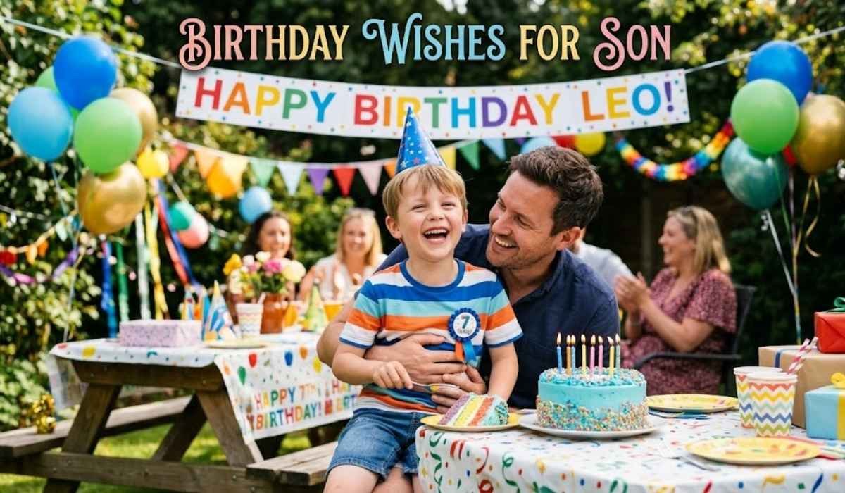 Birthday Wishes for Son