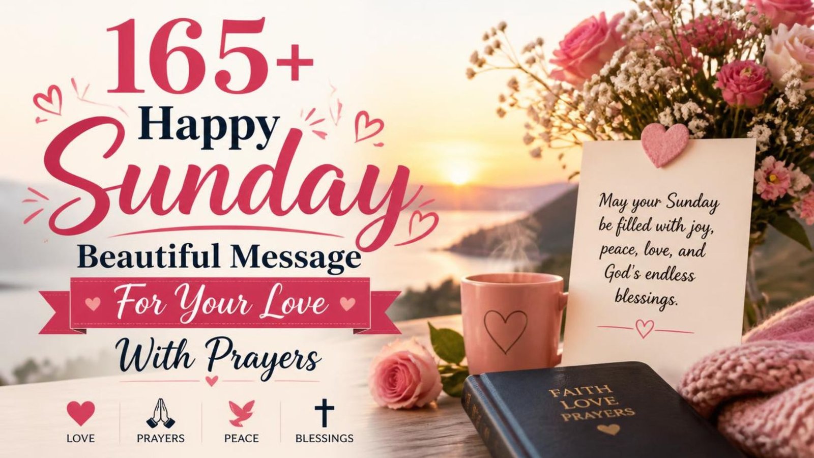 165+ Happy Sunday Beautiful Message For Your Love With Prayers