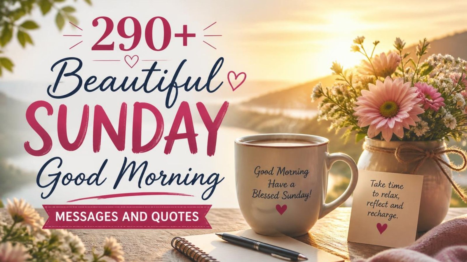 290+ Beautiful Sunday Good Morning Messages and Quotes