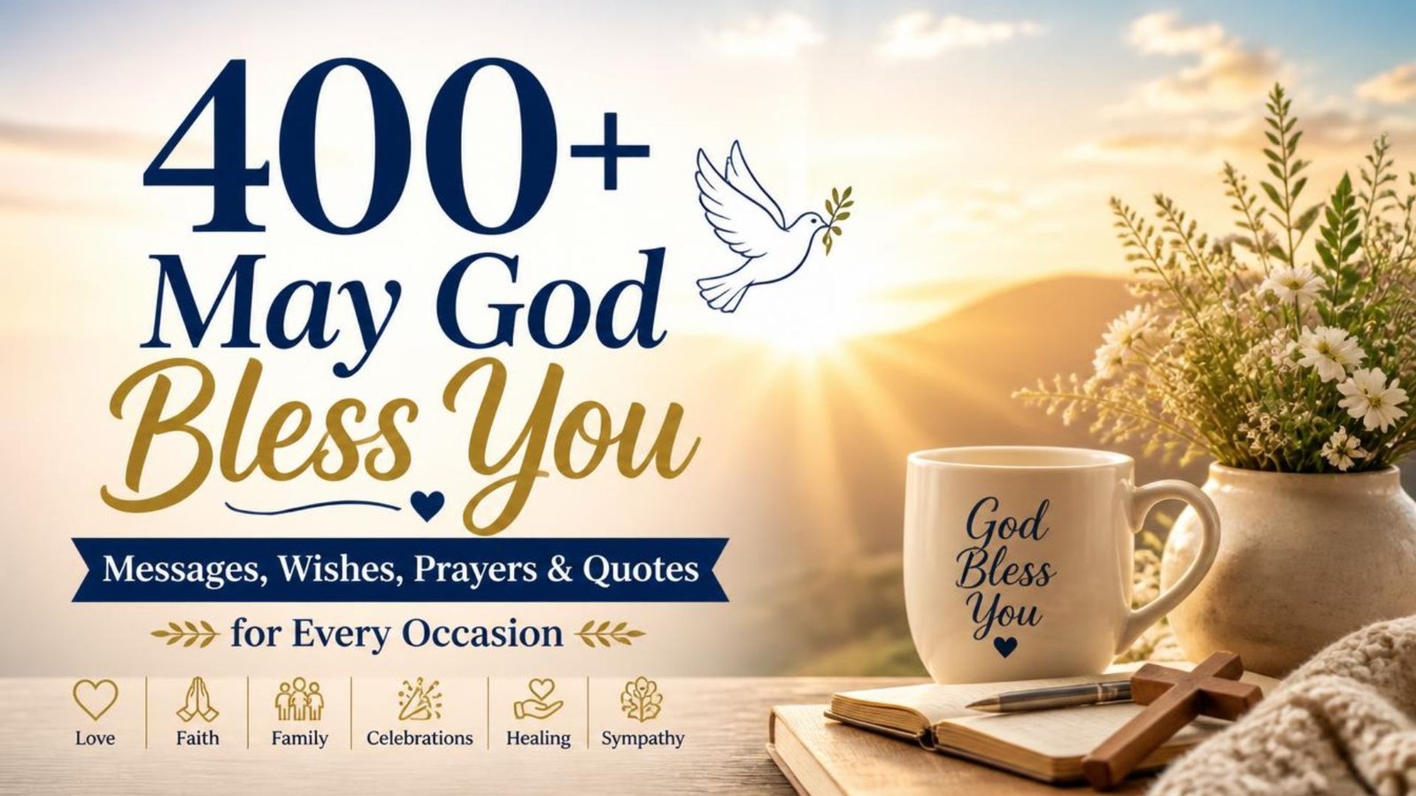400+ May God Bless You Messages, Wishes, Prayers & Quotes for Every Occasion