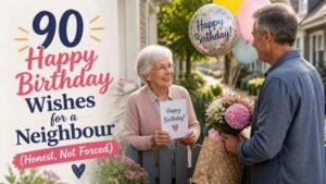 90 Happy Birthday Wishes for a Neighbour (Honest, Not Forced)
