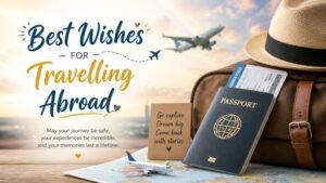 Best Wishes for Travelling Abroad