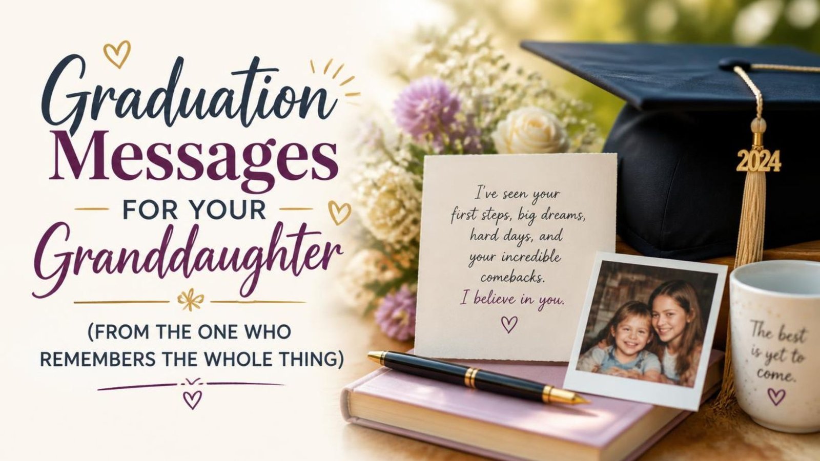 Graduation Messages for Your Granddaughter (From the One Who Remembers the Whole Thing)